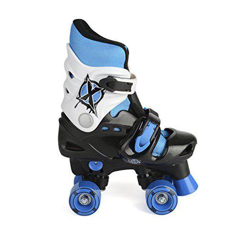 Xootz Quad kids Adjustable roller skate blue